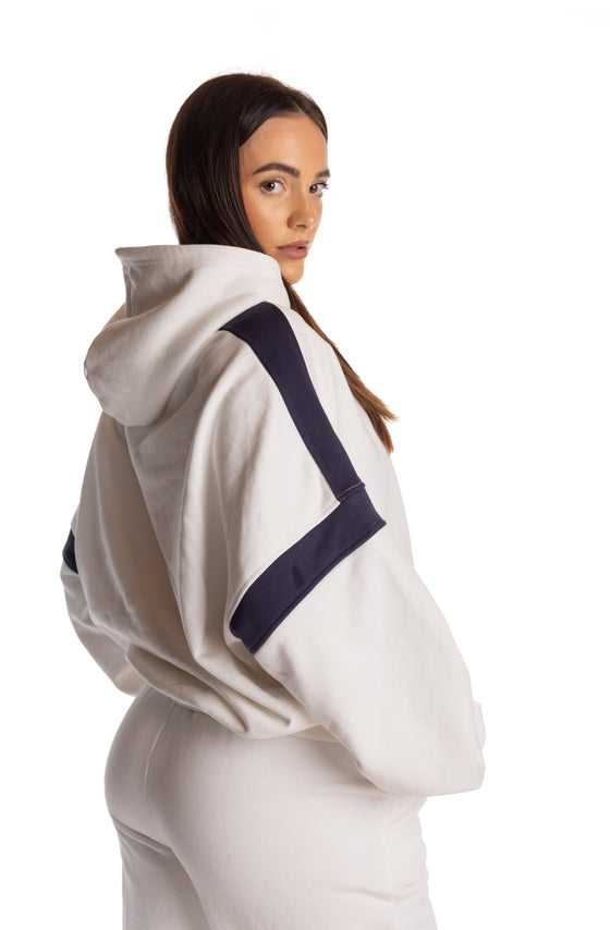 White Rest Days Essential Hoodie