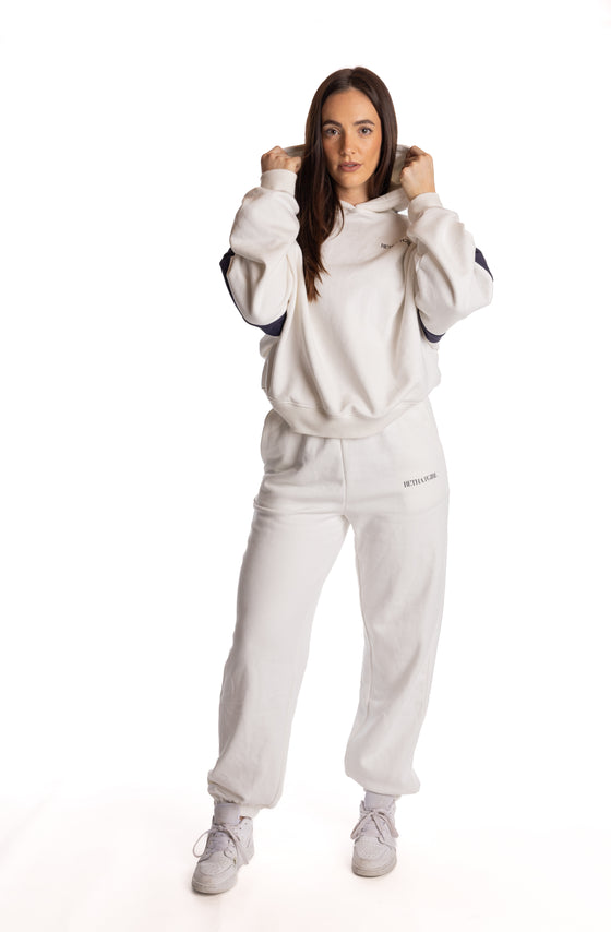 White Rest Days Essential Tracksuit Bottoms