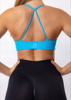 Sky Front Twist Sports Bra