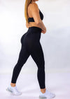 Black Signature Scrunch Leggings