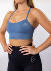 EXCLUSIVE Steel Blue Vitality Sports Bra